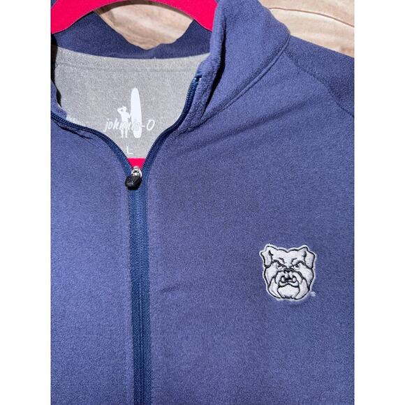 JOHNNIE-O jacket sweatshirt size Large L Bulldogs - Picture 3 of 6